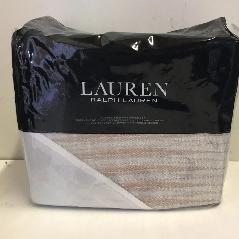 Lauren Ralph Lauren Mason Geo-Stripe Full/Queen Duvet Set